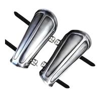 Medieval Bracers Pair of Arm Guard Armor & Steel Arm Guards Set Viking LARP Accessories Functional Re-Enactment Knight Armour Halloween Costume