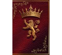 Medieval Chronicles Journal: Burgundy Leather Style Notebook with Premium cream unlined paper, perfect for sketching, calligrphfy, and royal chronicles.
