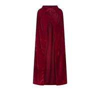 Medieval Cloak for Women UK Sale Clearance,Renaissance Hooded Cape Ladiess Jedi Costume Medieval Hooded Cape Vampire Cloak Halloween Christmas Party Cosplay Outfit Adults Gothic Steampunk Robe Wine