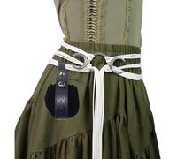 Medieval Costume Belt With Matching Embossed Waist Pack For Cosplay Reenactments And Pagan Festival Gathering Wear Medieval Adjustable Waist Pack