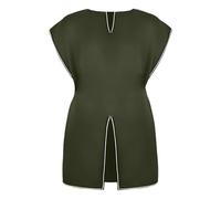 Medieval Costume, Elegant Gothic Robe, Cosplay Outfit for Halloween Party, Stage Performance, Larping Clothing, Historical Garment (Green, L)