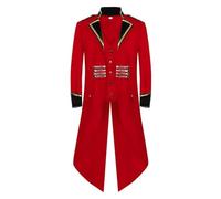 Medieval Costume Retro Middle Length Tailcoat