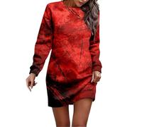 Medieval Costume Womens Steampunk Rockabilly Dress Pleated Loose Swing Ghost Skull Novelty Drawstring Corset Party Length Evening Costumes For Adult Women Halloween