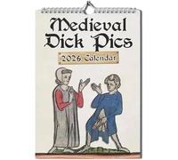 Medieval Dick Pics 2026 Calendar, 2026 Funny Rude Medieval Dick Wall Calendar, 2026 Monthly Calendar Planner Wall Calendar Gag Gifts for History Enthusiasts Prankster