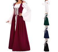 Medieval Dress Queen Long Festival Performance Gown