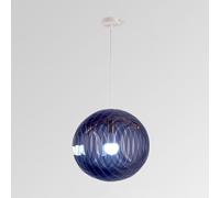 Medieval Eclipse Pendant Light/French Cream Front Hanging Lamp/Designer Hotel Restaurant Chandeliers/Interior and Art Deco Lighting Fixture (E27/26)(Blue)