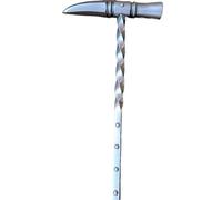 Medieval European Knight's Two-Handed Hammer - Metal Twisted Arming Maul - Armour Breaking Weapon Replica