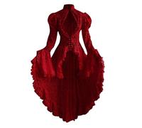 Medieval Fancy Dress for Women Lace Renaissance Corset Dress Renaissance Victorian Gown Party Gothic Dresses Lace Palace Rococo Style Tea Party Dresses Ladies Halloween Costome