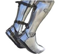 Medieval Feet Armor Sabatons Historical Knights Larp Warrior Steel Iron Shoes Sabaton German Crusader Armor shoes Roleplay costume
