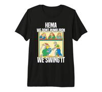 Medieval Fencing: Master Long Sword Hema Premium T-Shirt
