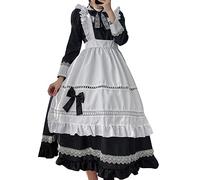 Medieval Girdle Skirt Oktoberfest Dress Outfit, Fancy Dress Costumes Funny Costume Beer Leader Costume School Girl Outfit Women'S Black Dirndl Oktoberfest Women