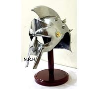 Medieval Gladiator Movie Replica Helmet Warrior Adult Wearable Home Décor and Prop Enthusiasts.