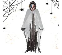Medieval Halloween Cloak - Medieval Cloak of the Haunted House | Medieval Cloak Costume, Halloween Horror Cape, Ghost Costume Medieval Halloween Cloak for Fancy Dress