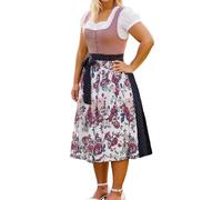 Medieval History Illustrated Lace Apron, Vest, Costume for Beer Festival, Halloween Party, Trade Show Theme Events, Kirishima Cosplay Hero Costume (Watermelon Red, XL)