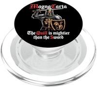 Medieval History Magna Carta Parliament And Civil Rights PopSockets PopGrip for MagSafe