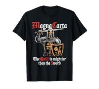 Medieval History Magna Carta Parliament and Civil Rights T-Shirt