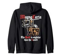 Medieval History Magna Carta Parliament And Civil Rights Zip Hoodie