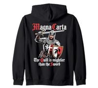 Medieval History Magna Carta Parliament And Civil Rights Zip Hoodie