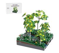 Medieval Hohengeroldseck Castle Building Blocks Set, MOC-207694 A12 Birches at the River Inlet for MOC-207737 Castle Hohengeroldseck, 1846PCS