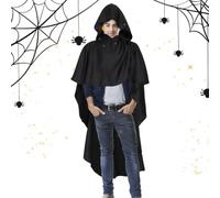 Medieval Hooded Cloak Vintage Spooky Cosplay Apparel Accessory