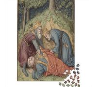 Medieval Illustrations Rätsel Für Erwachsene || Familienspaß-Puzzles 70x50cm/1000pcs Erwachsene
