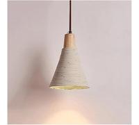 Medieval Industrial Style Single Pendant Light - Stylish Cement Gray Concrete Ceiling Light, a Rustic Pendant Light, an Elegant Choice for Home décor.