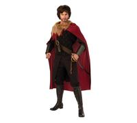 Medieval King Adult Mens Roman Warrior Knight Fancy Dress Costume