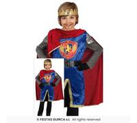 Medieval King Costume Royal Kids Historical Book Day Fancy Dress Outfit Age 3-12