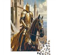 Medieval Knight 38x26cm/1000pcs Erwachsenenpuzzle - Erwachsenenpuzzle DIY-Puzzlespielzeug
