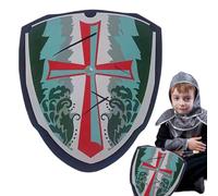 Medieval Knight - Accessories Set - Dress Up Costume For Kids, Medieval Pretend Play Foam Toy For Children With Classic Red - Safe Weapons & Battle Accessory Kid’s Dress Up & Costumes