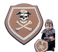 Medieval Knight - Accessories Set - Dress Up Costume For Kids, Medieval Pretend Play Foam Toy For Children With Classic Red - Safe Weapons & Battle Accessory Kid’s Dress Up & Costumes