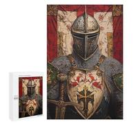 Medieval Knight Armor Set-12 Puzzle 1000 Teile Schwer Puzzle Spielzeug Lernspiel Impossible Herausforderungsspielzeug Für Erwachsene Kinder 1000 PCS