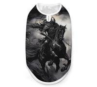 Medieval Knight Crusader Riding Horse Dog Clothes Dogs Jacket Pet Shirts Coats for Summer Apparel 2XL