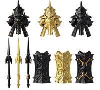 Medieval Knight Heavy Armor Building Blocks Set (27PCS) - Collectible Knight Accessories for Mini Figures, Durable Medieval Weapons & Armor for Display & Battle Scenes, Great Gift for Block Lovers