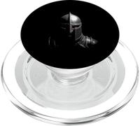 Medieval Knight Helmet Head Art PopSockets PopGrip for MagSafe
