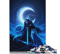 Medieval Knight II Jigsaw Puzzles Puzzles for Adults Kids. 1000 Pieces Impossible Challenge Toy Educational Game Home Decoration for Adults& Kids Age 14 Years Up 1000pcs (38x26cm)