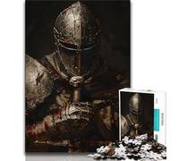 Medieval Knight Paintings Jigsaw Puzzles for Teenagers,Help The Brain Exercise Addictive Toys to Cultivate Patience A Work of Art 38x26cm