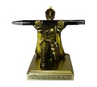 Medieval Knight Pen Holder - Aarmor Worrior Desk Decoration, Artistic Tabletop Organizer Ornament | Uniqeu Stationery Display For Writers Teachers Students Collectors, Office Home Classroom Study