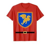 Medieval Knight Renaissance Tunic DIY Costume Dragon T-Shirt