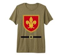 Medieval Knight Renaissance Tunic DIY Halloween Costume Premium T-Shirt