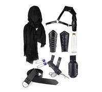 Medieval Knight Role-playing Game Costume Adult Half Shoulder Cloak Scarf Set For Halloween Cosplay Party Accessories Medieval Knight Costume