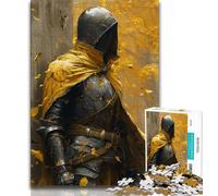 Medieval Knights 1000 Piece Jigsaw Puzzles for Adults & Teens,Help The Brain Exercise Addictive Toys to Cultivate Patience A Work of Art (38x26cm)