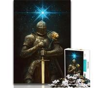 Medieval Knights 1000 Piece Jigsaw Puzzles for Adults & Teens,Help The Brain Exercise Addictive Toys to Cultivate Patience A Work of Art (38x26cm)