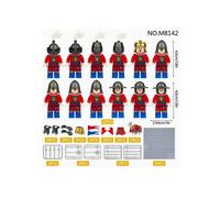 Medieval Knights dragon soldiers War Horse Cannon building castles MiniFigures Fits Lego