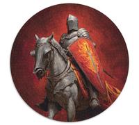 Medieval Knights in Plate Armor Puzzles Gemusterte Nachhaltige Puzzles Für Erwachsene Hochwertige Holzspielpuzzles 1000pcs (67.5x67.5cm)