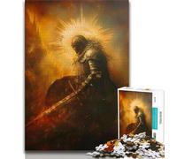 Medieval Knights Jigsaws 1000 Pieces for Teenagers,for Educational Game Challenge Toy for Is Ideal As A Gift for The Whole Family (38x26cm)