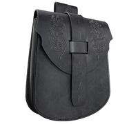 Medieval Leather Belt Bag Waist Pouches Medieval Waist Coin Pouches Leather Phone Bag for Men Women Halloween Cosplay