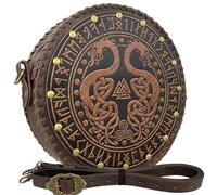 Medieval Leather Belt with Waist Bag Vintage Medieval Side Pack with Leather Belt Halloween Cosplay Accessories Festival Accessory