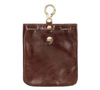 Medieval Leather Pouch, Vintage Drawstring Belt Bag, 3.54x4.53 Inches Tiny Coin Holder with Classic Retro, Faux Leather Storage Purse, Portable Dice Jewelry Pouch, Small Utility Bag for Keys Cash Card
