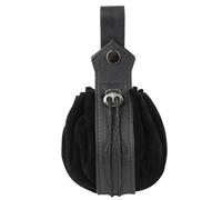 Medieval Leather Pouches Portable Drawstring Purse Medieval Belt Pouches Renaissances Belt Dices Bag Men Women LARP Waist Bag Pack